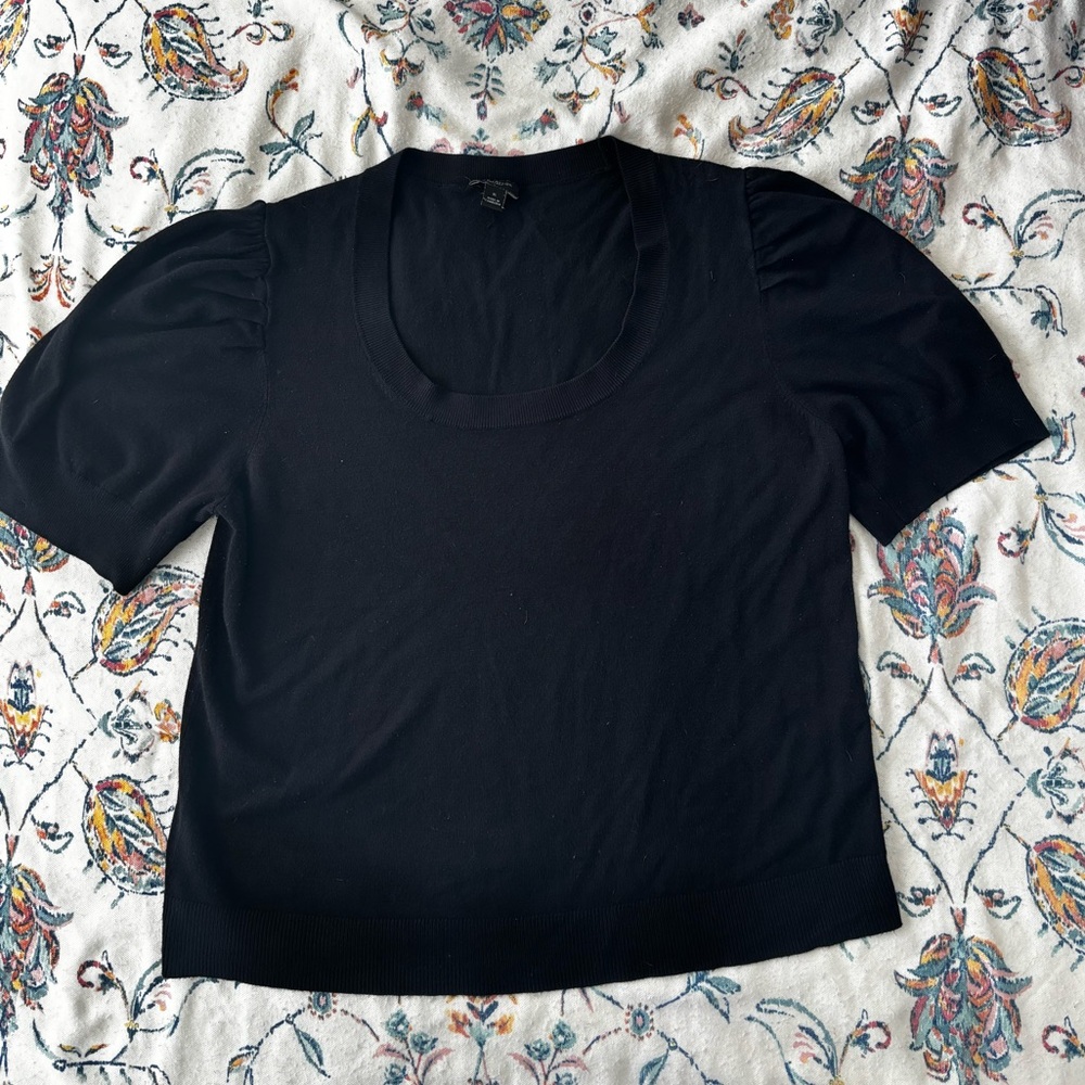 Ann Taylor Factory Short Sleeve Sweater